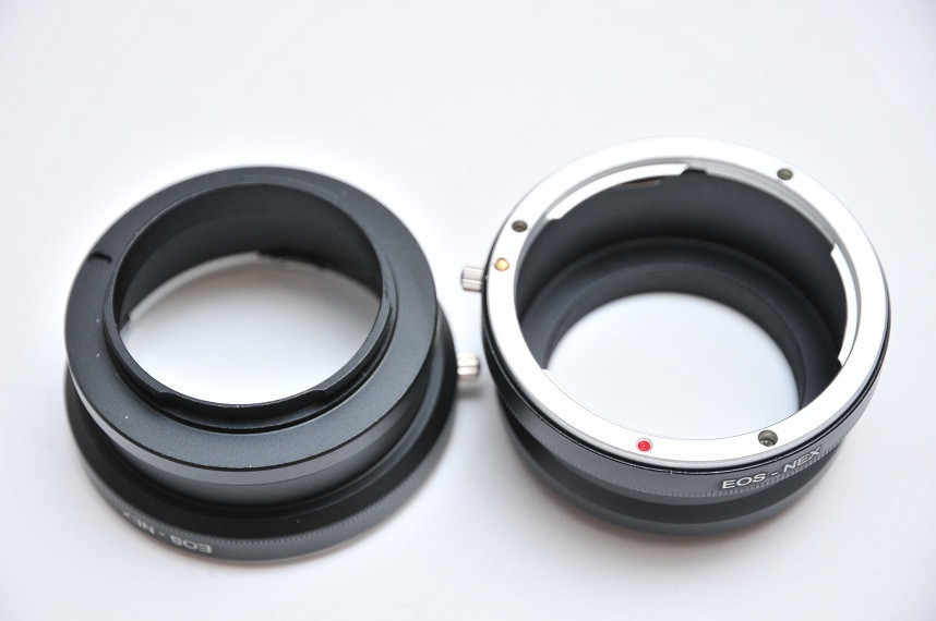 Адаптер Canon EOS — NEX (для встановлення об'єктивів КЕКОН на камери SONY Nex), фото 1