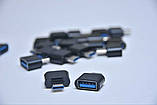 OTG USB to Type C під флешку Перехідник з Type C на USB A зворотний, фото 4