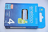 Акумулятори Panasonic (ш.SANYO) eneloop bk-3mcde/4BE Ємність 2000mah ЕКО паковання (еко блістер), фото 4