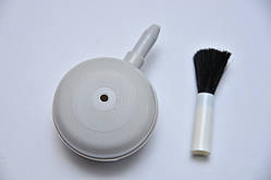 Груша для очищення оптики + пензлик об'єктивів матриць фотоапарата від пилу