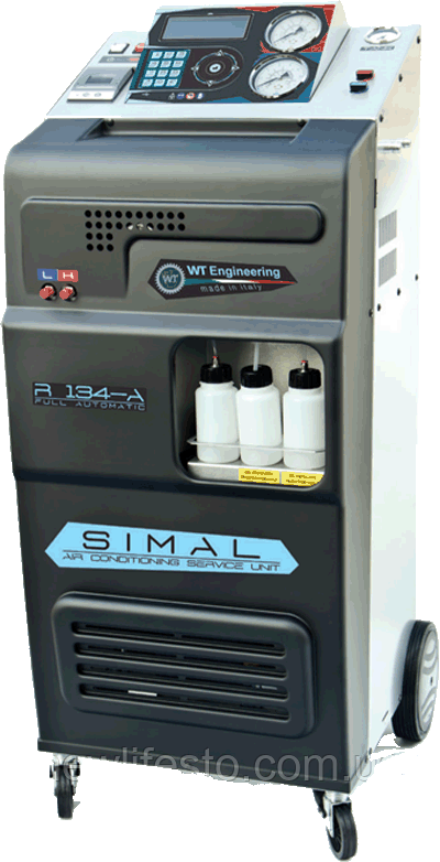 Установка автоматична для заправки автомобiльних кондицiонерiв з прінтером-для нового газа 1234YF, фото 1