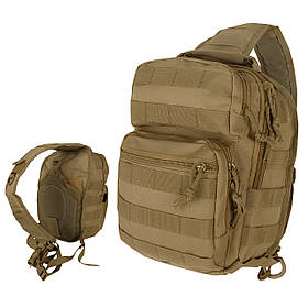 Рюкзак однолямковий MIL-TEC One Strap Assault Pack 10L Coyote