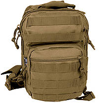 Рюкзак однолямковий MIL-TEC One Strap Assault Pack 10L Coyote, фото 2