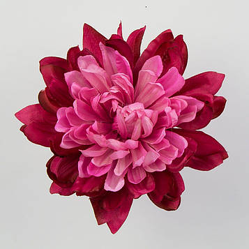 Жоржина штучна рожева 6 см, 12 шт. Жоржина для декору Д - 17 см, Жоржина штучна для декору