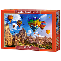 Пазл "Цветные воздушные шары, Каппадокия", 2000 элементов Castorland (5904438200900)