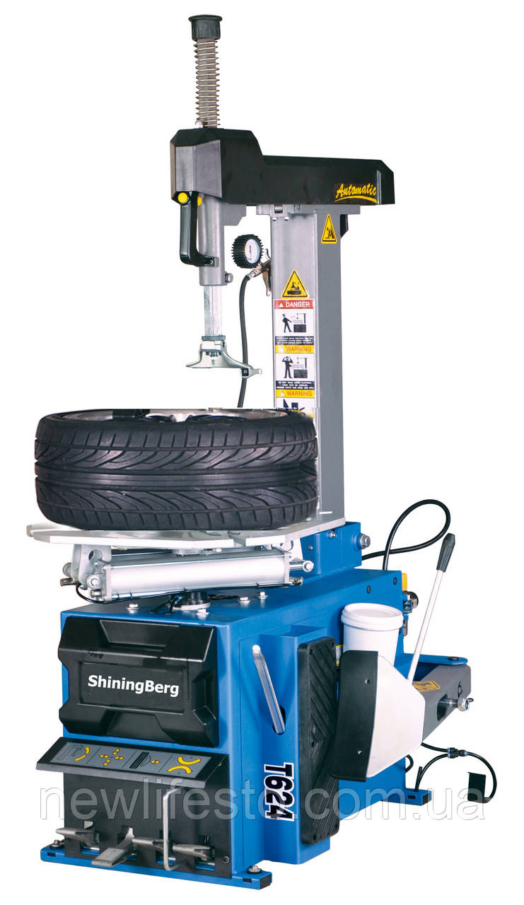 Шиномонтажний верстат 220 V 10-24" ShiningBerg T624, фото 1