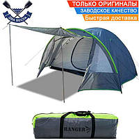 П'ятимісні двошарові намети 5-х місні Tornado великий сімейний намет п'ятимісні туристичні намети для відпочинку трисезонний