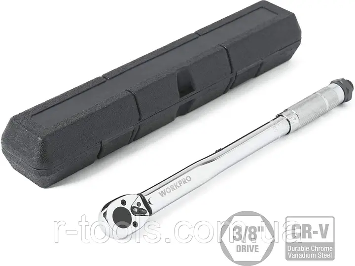 Ключ динамометричний 3/8" (без додаткових насадок) Workpro W071031