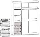 Шафа-купе "Честер" 160x231, Шафи-купе різних розмірів, фото 5