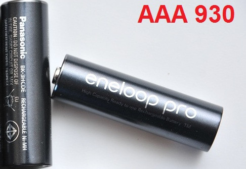 Panasonic eneloop місткість ААА 930mah Мініпальчикові