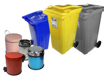 Сміттєві відра та контейнери