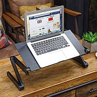 Стол в кровать для ноутбука, складной столик подставка для ноутбука, накроватный столик для ноутбука, DGT