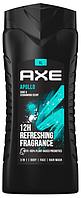 Гель для душа AXE XL "Apollo 3 в 1" (400мл.)