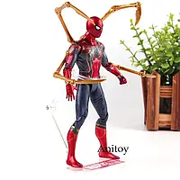 Игровая фигурка Spider Man на подставке из ПВХ 12 см, статуэтка человек паук марвел