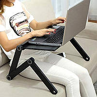 Столик для ноутбука универсальный, подставка столик для ноутбука кулер, DGT