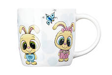 Набір дитячого посуду Ardesto Bunnies 3 предмети, порцеляна, фото 3