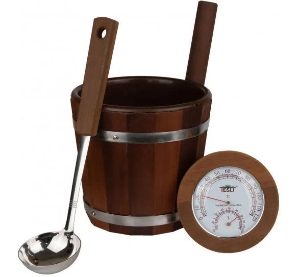 Набір лазневий для лазні та сауни (3 предмети).