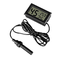 Термометр-гігрометр цифровий з виносним датчиком
