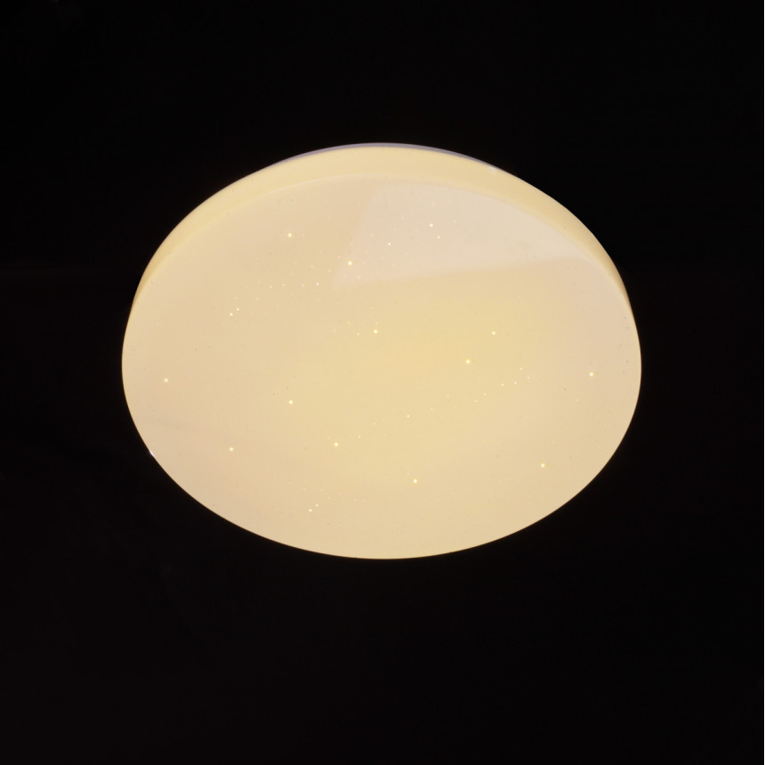 Стельовий світлодіодний світильник 10W Brille з круглим білим плафоном 4000-4700К IP20 W-637/10W