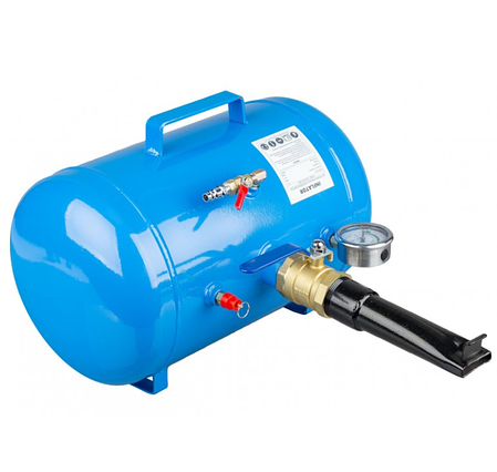 Компресор для ударного накачування безкамерних шин 21 л, AL-FA, фото 1