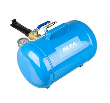 Компресор для ударного накачування безкамерних шин 21 л, AL-FA, фото 2