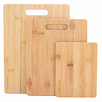Набір бамбукових дощок Kamille 3 штуки KM10078