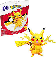 Конструктор Мега Покемон Пикачу 211 деталей MEGA Pokemon Pikachu Mattel GMD31