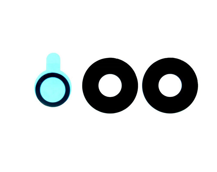 Скло камери для Xiaomi Redmi 12, Poco F5 комплект 3 шт., фото 1