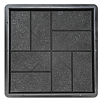 Великі форми для тротуарної плитки Паркет шагрень 400х400х50 мм Верес Україна 1 шт