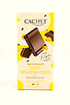 Шоколад молочний з солоною печеною кукурудзою Cachet 100 г Бельгія