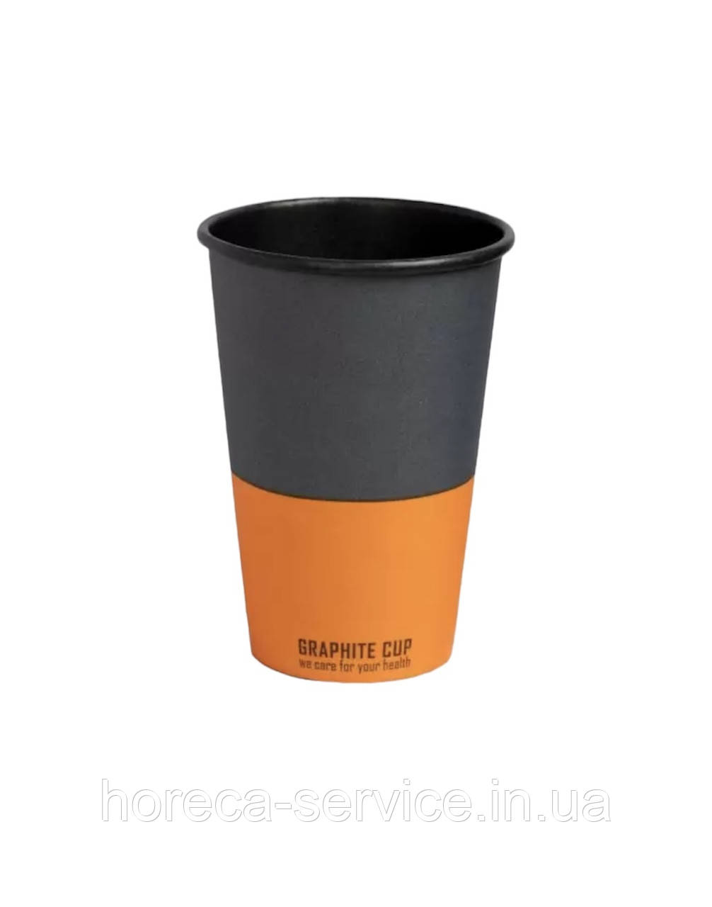 Склянка паперова одношарова "GRAFIT" 340 мл. 50 шт.