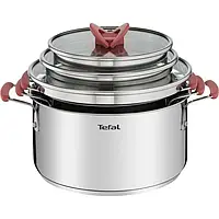 Набір каструль TEFAL OPTISPACE 2.1л,3л,5,2л(G720S674)