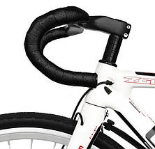 Обмотка керма RideRace PRO Comfort стрічка для шосейного велосипеда (чорна), фото 4