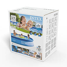 Надувний басейн Intex 28132 (366х76 см) (Картриджний фільтр-насос 2006 л/год), фото 4