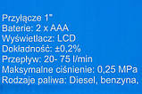 Паливозаправний пістолет LEX з LCD дисплеєм, фото 7