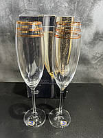 Набор бокалов для шампанского Bohemia Grandioso 40783-M8458-2 230 мл 2 шт