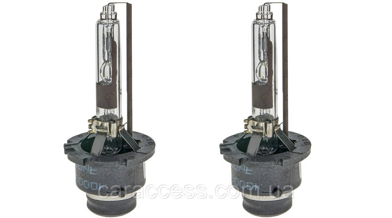 Штатні ксенонові лампи CYCLONE D2R 35 W 5000 K STANDARD PRO 101-833 (2 шт.) + LED-габарити T10