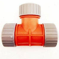 Трійник з'єднувальний цанга 3/4"