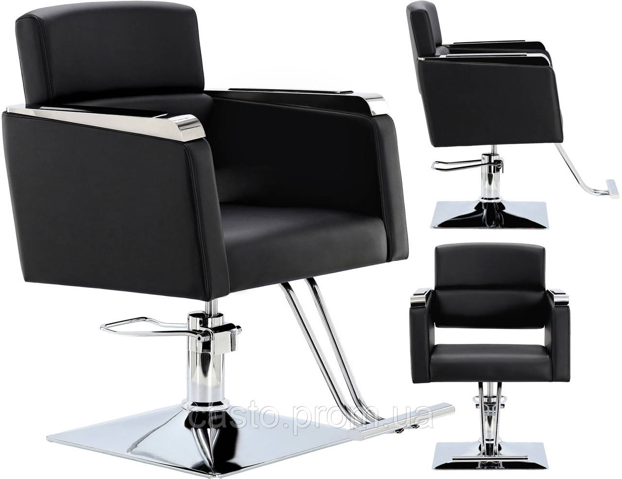 Набор Calissimo Bella Set парикмахерская мойка и 2 парикмахерских кресла + подставка для ног - фото 4 - id-p2101593178