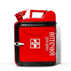 Каністра бар 10 л. Червона БЕЗ НАПОЇВ