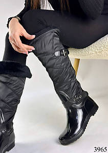 Чоботи резинові, утеплені