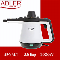 Бытовой ручной пароочиститель Adler AD 7038 2000 W Пароочиститель для чистки кафеля (Ручные пароочистители)