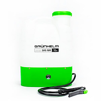 Обприскувач акумуляторний Grunhelm GHS-16M 12В - 8Ah, 16 л, фото 4