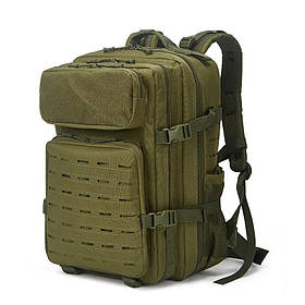 Рюкзак штурмовий MOLLE Laser Cut 45L Olive