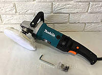 Шліфмашинка для полірування авто Makita 1200 W з регулюванням обертів, Електрополірувальна машинка, DGT