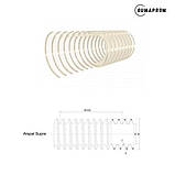 ПУ рукав для елеватора, гнучкого шнека, зерна та високоабразивних гранул, пелет, стружки PU AIRSPAL HEAVY 1,4 D-65, фото 2