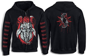 Толстовка на змійці SLIPKNOT Rotting Goat, фото 1