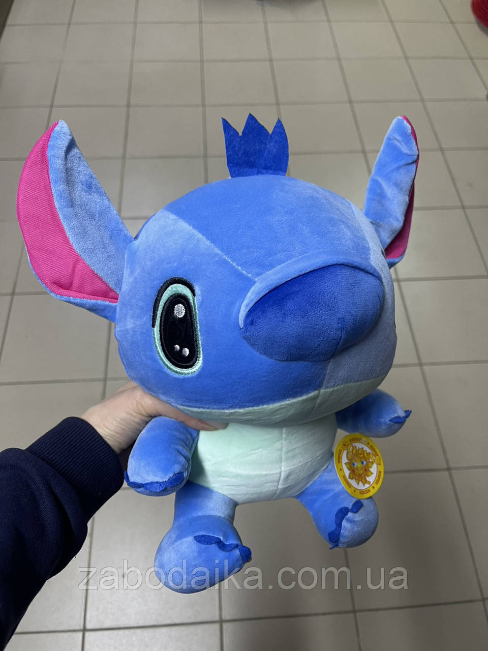 М'яка іграшка Стіч 33 см, плюшева Ліло та Стіч, Синій, рожевий Стіч Ангел, фото 1