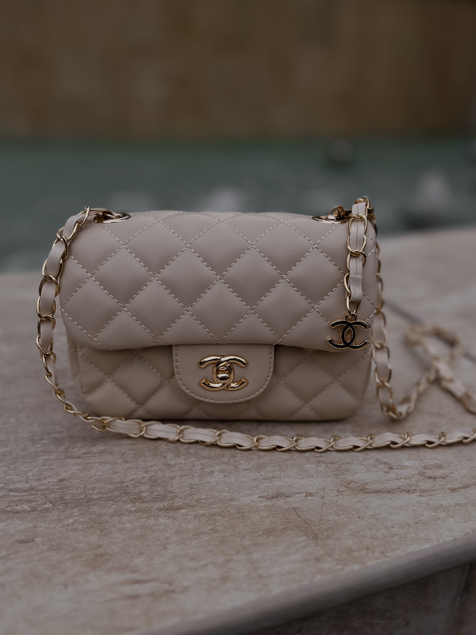 Chanel 1.55 beige