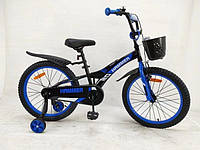 Двухколісний велосипед Hammer 20 дюйм синий